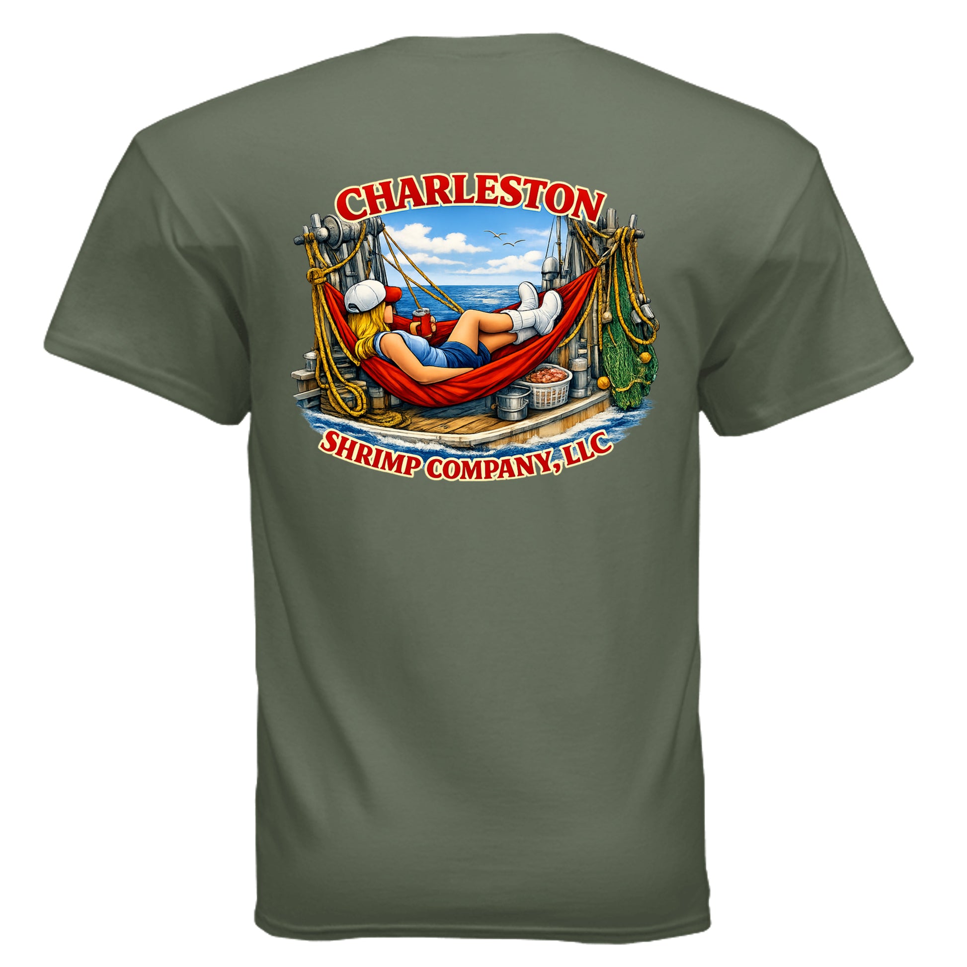 MILITARY GREEN - G200 - BACK